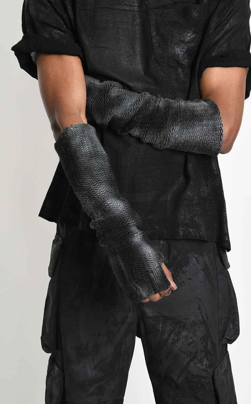 3M M1370 KNITTED SLEEVES Fineness 03 Spray Treatment UNISEX M Black