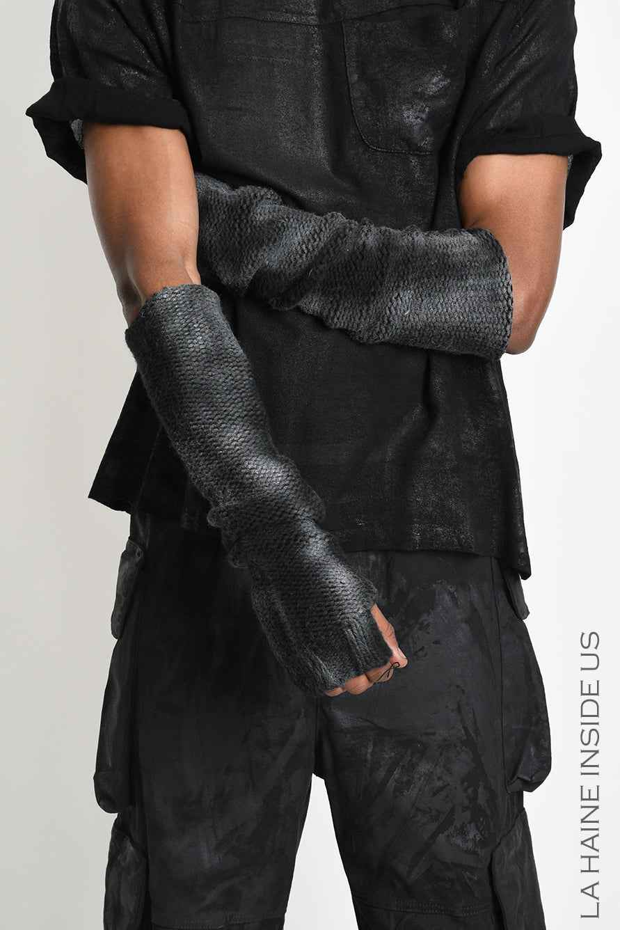 3M M1370 KNITTED SLEEVES Fineness 03 Spray Treatment UNISEX M Black