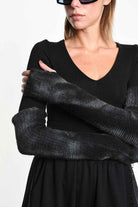 3M M1370 KNITTED SLEEVES Fineness 03 Spray Treatment UNISEX M Black