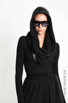 3M M1371 HOOD/SCARF Knitted Fineness 03 Spray Treatment UNISEX M Black