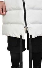 3P WARNING2325 WHITE oversized long Down Jacket