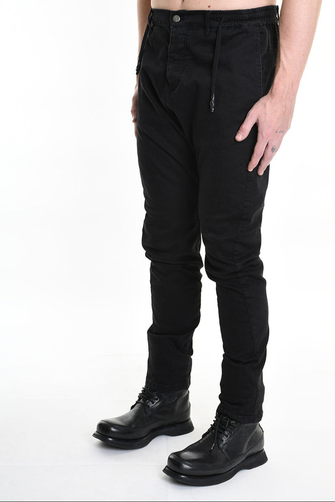 3P M1174 JEANS Skinny Bull Super Stretch Black MAN LA HAINE INSIDE US