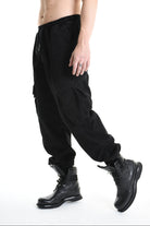 3P M1176 JEANS Comfort Bull Stretch Black MAN LA HAINE INSIDE US