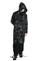 3P M1181 COAT Comfort Hemp-Blend Jacquard Cloth 730gr. Black LA HAINE INSIDE US