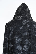 3P M1181 COAT Comfort Hemp-Blend Jacquard Cloth 730gr. Black LA HAINE INSIDE US