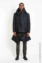3P M1352 DOWN JACKET Comfort Nylon Black