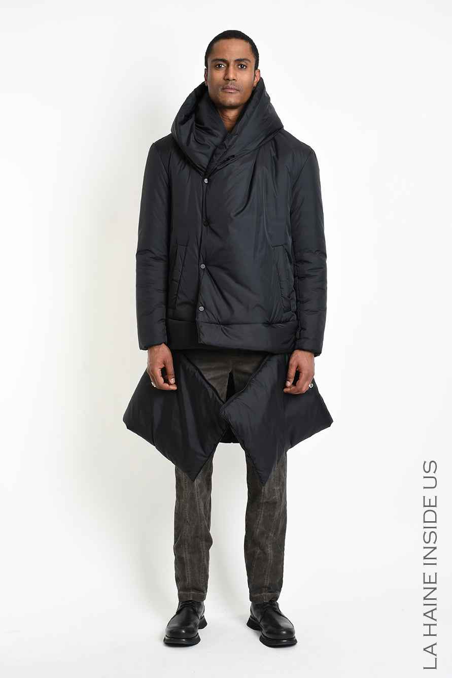 3P M1352 DOWN JACKET Comfort Nylon Black