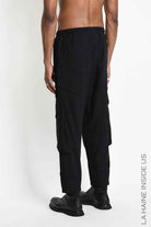 3P M1363 CARGO Comfort Textured Cotton Black