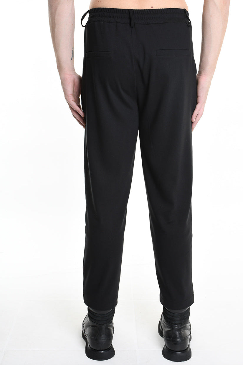 3R M1138 TROUSER Regular Fluid Black LA HAINE INSIDE US