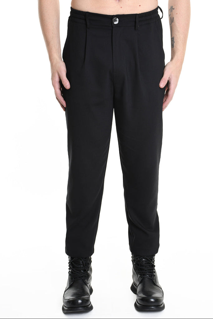 3R M1138 TROUSER Regular Fluid Black LA HAINE INSIDE US