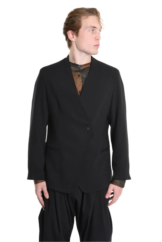 3R M1140 JACKET Comfort Fit in Fluid Fabric, Black. LA HAINE INSIDE US