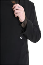 3R M1140 JACKET Comfort Fit in Fluid Fabric, Black. LA HAINE INSIDE US