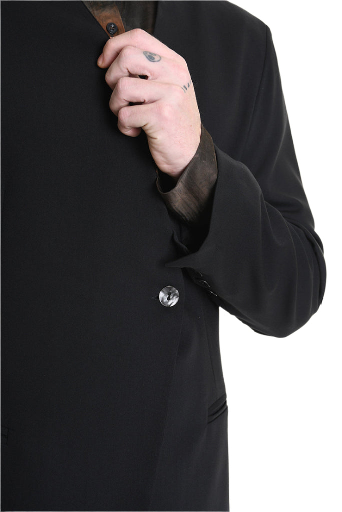 3R M1140 JACKET Comfort Fit in Fluid Fabric, Black. LA HAINE INSIDE US