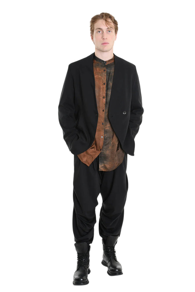 3R M1140 JACKET Comfort Fit in Fluid Fabric, Black. LA HAINE INSIDE US