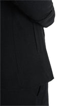 3R M1146 JACKET Regular Fit in Wool-Hemp Blend, Black. LA HAINE INSIDE US