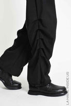 3R M1302 TROUSERS Regular Lyocell Black