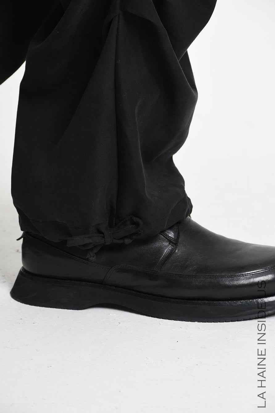 3R M1302 TROUSERS Regular Lyocell Black