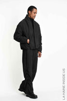 3R M1302 TROUSERS Regular Lyocell Black