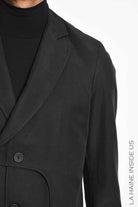 3R M1303 JACKET Regular Lyocell Black