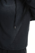 3V M1200 SWEATSHIRT Oversized Stretch with Corrosive Treatment Black TEPHRA