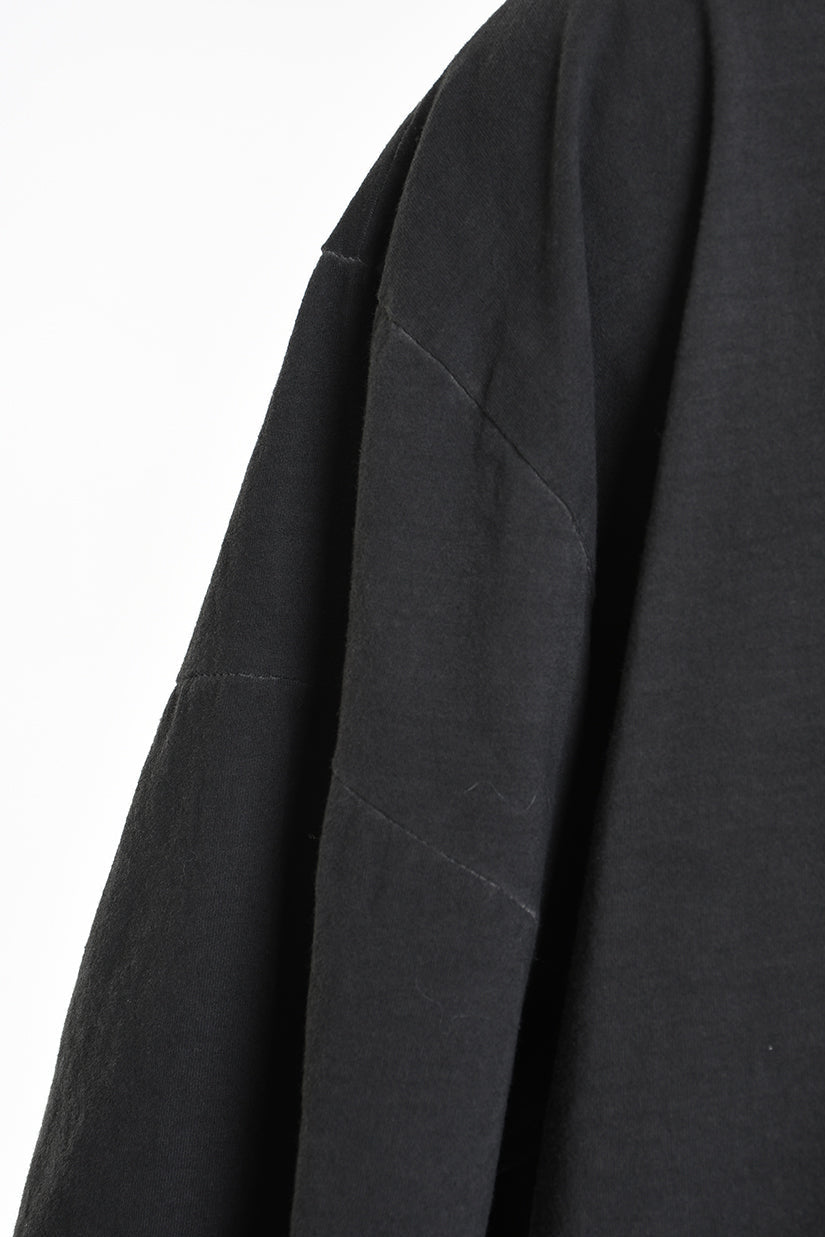 3V LM072 T-SHIRT Oversize Cotton Dyed Cold Grey LA HAINE INSIDE US