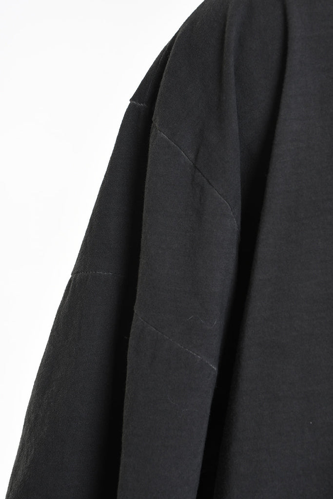 3V LM072 T-SHIRT Oversize Cotton Dyed Cold Grey LA HAINE INSIDE US