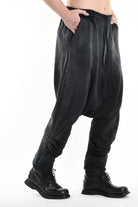 3V M1187 TROUSER Over Corrosion Treatment Black  MAN LA HAINE INSIDE US