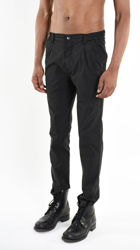 A33X M100025 TROUSER Regular Cotton Stretch Black.