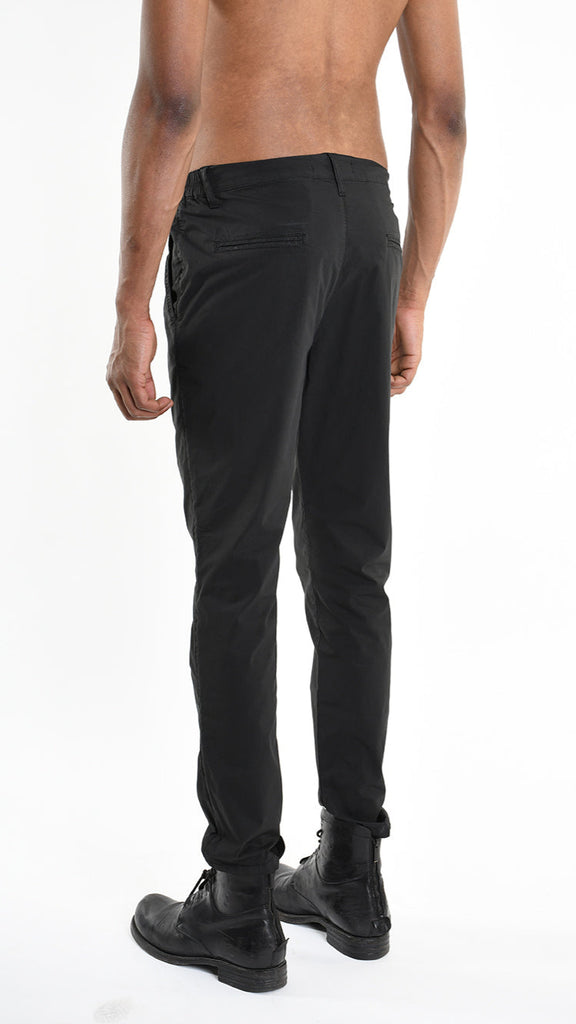 A33X M100025 TROUSER Regular Cotton Stretch Black.