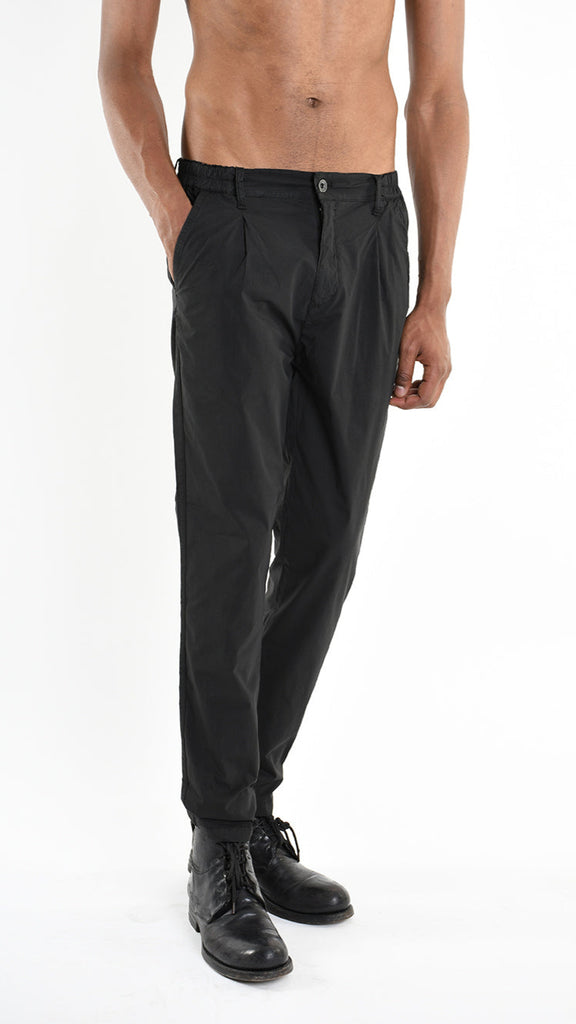 A33X M100025 TROUSER Regular Cotton Stretch Black.