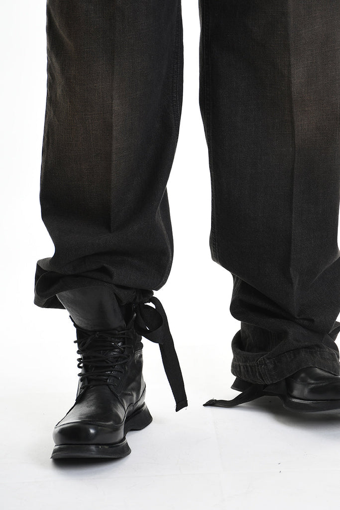 3Z M1105 JEANS Over Long Sprayed & Sanded Ruggine MAN LA HAINE INSIDE US