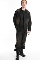 3Z M1106 JEANS JACKET Comfort Fit, Sprayed & Sanded, Rust Color. LA HAINE INSIDE US