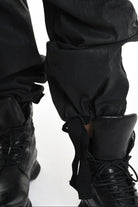 3Z M1108 JEANS Regular Long Rubberized Coating Black MAN LA HAINE INSIDE US