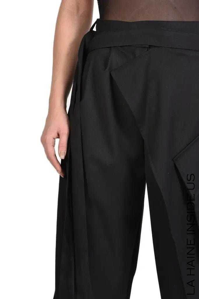 4B AGADA22 BLACK pants