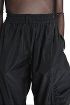 4B W5189 TROUSER Over Nylon Black WOMAN LA HAINE INSIDE US