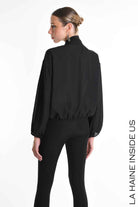 4G W5288 SHIRT Over in Georgette Black