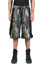 4M NEWYORKER23 Men's Black Shorts