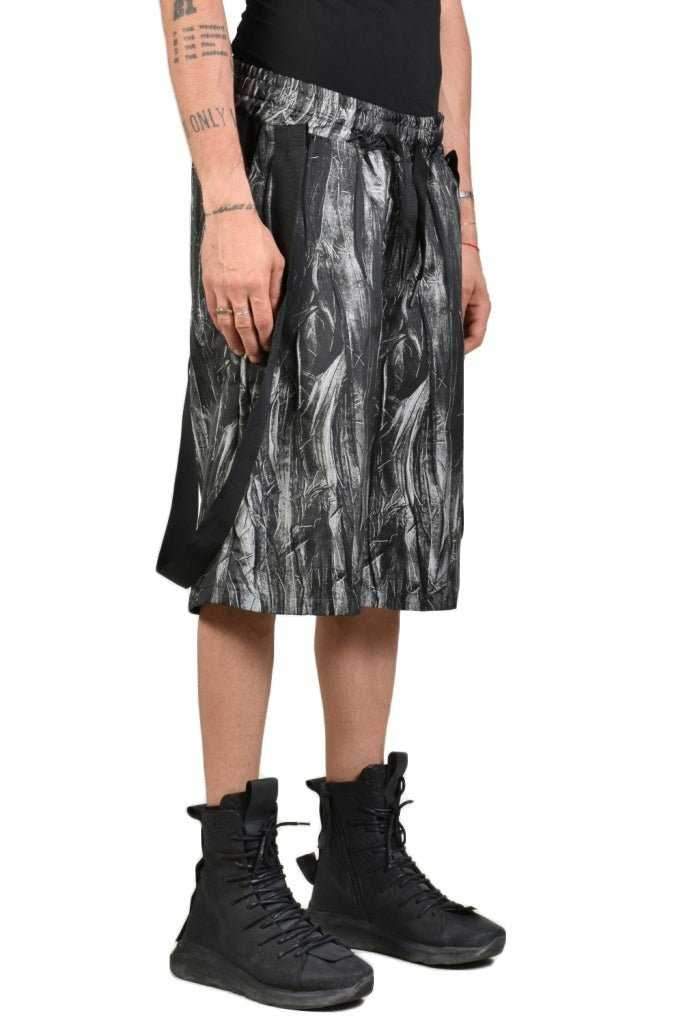 4M NEWYORKER23 Men's Black Shorts