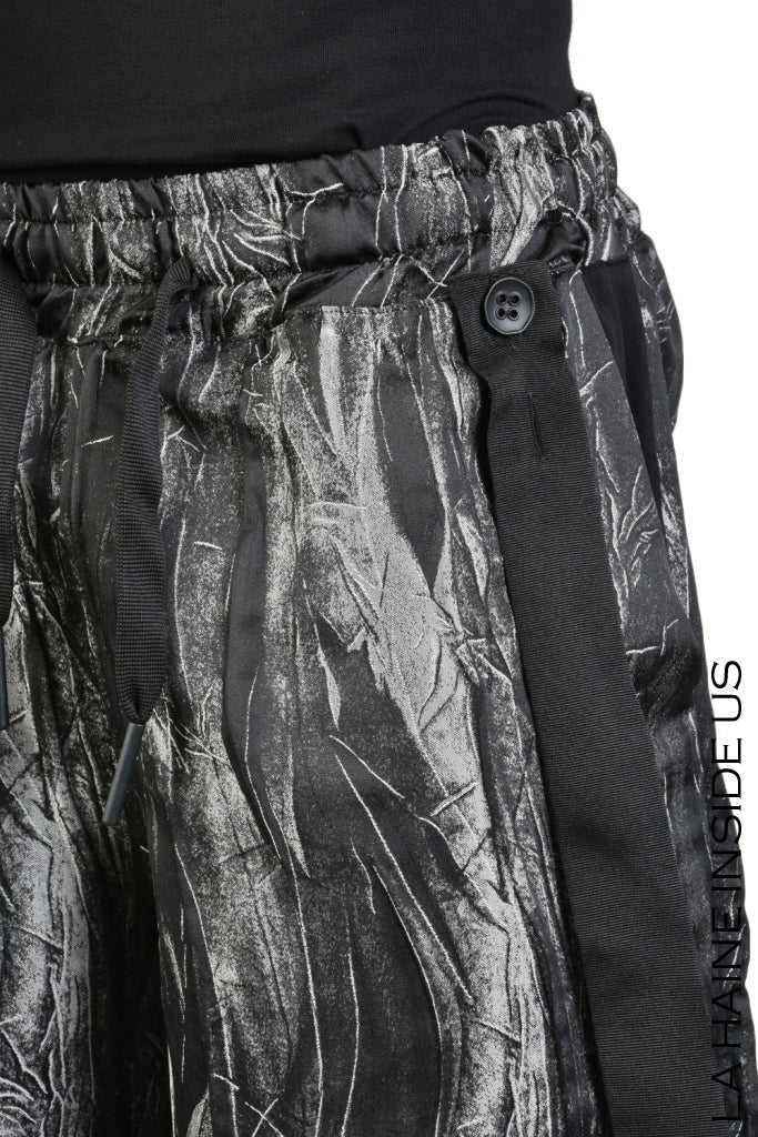 4M NEWYORKER23 Men's Black Shorts