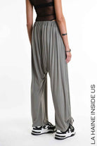 4M W5270 TROUSER Over Jersey Bamboo Grey