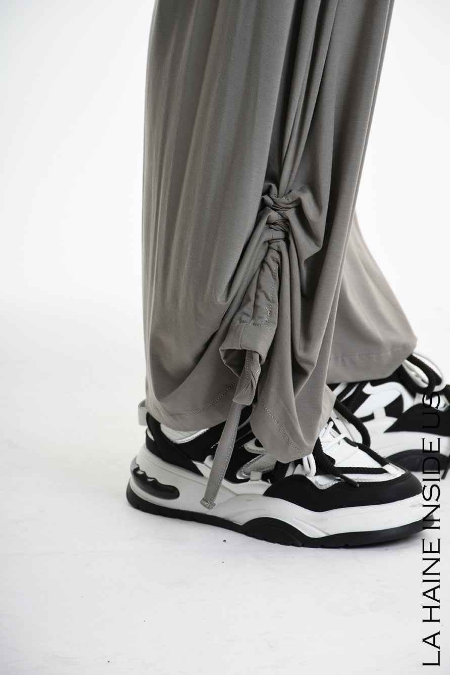 4M W5270 TROUSER Over Jersey Bamboo Grey