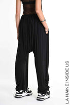 4M W5270 TROUSER Over Jersey Bamboo Black