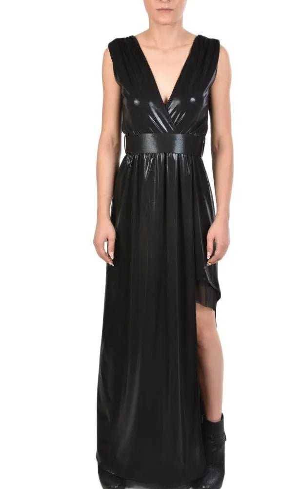 4R ENA21 BLACK Long dress