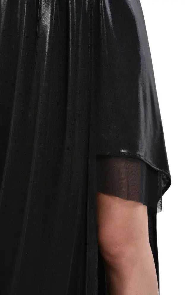 4R ENA21 BLACK Long dress