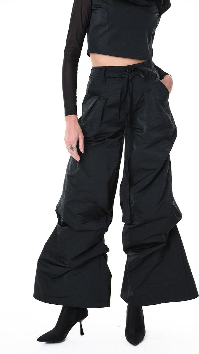 A34R LW85725 TROUSER Taffeta Black