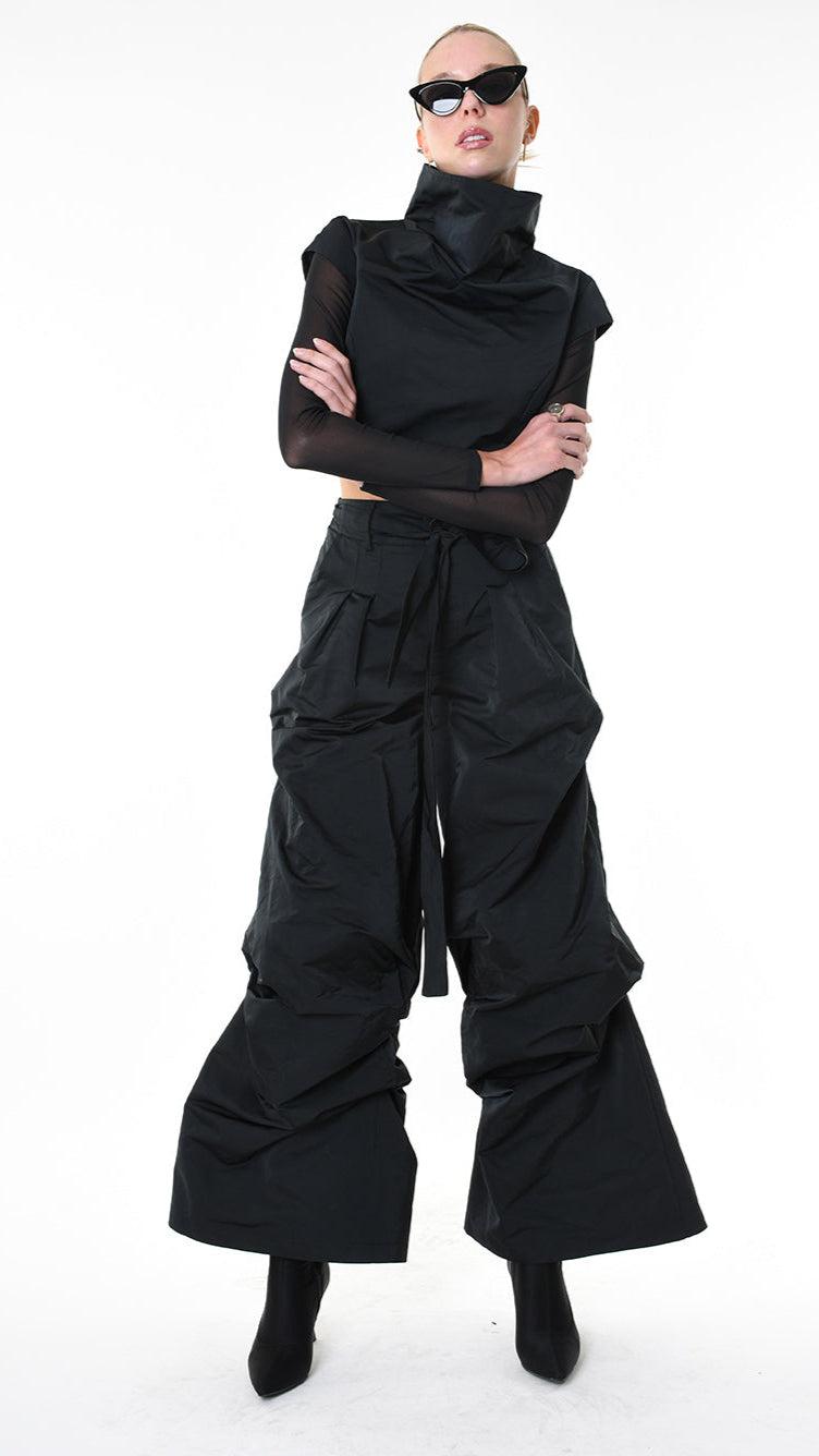 A34R LW85725 TROUSER Taffeta Black