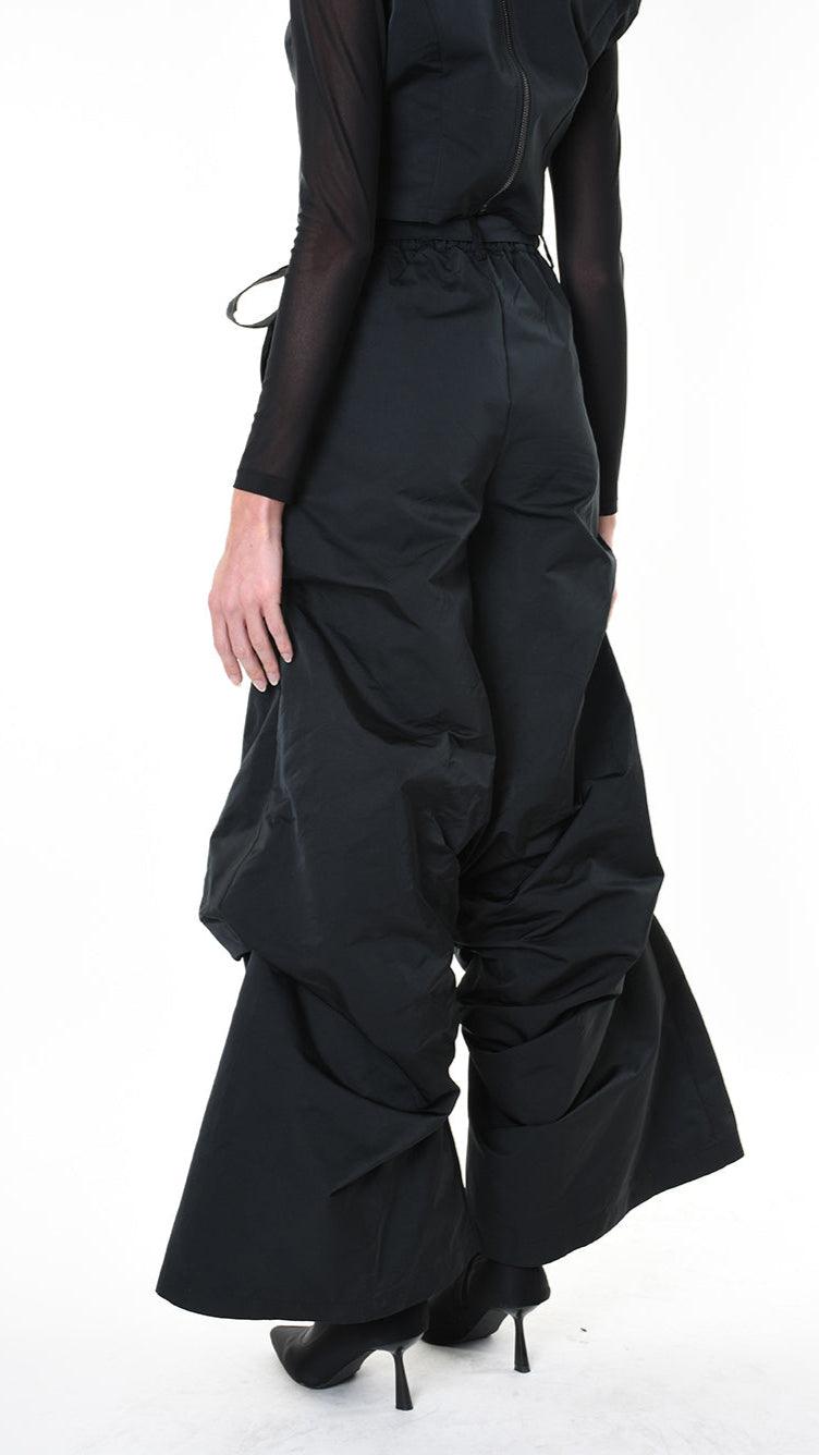 A34R LW85725 TROUSER Taffeta Black