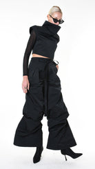 A34R LW85725 TROUSER Taffeta Black