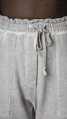 A34V LW91425 TROUSER Wide Gauze Fleece Dyed Cold Sand