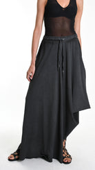 A34V W508125 TROUSER Wide Fleece Stretch Dyed Cold Grey